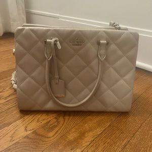 Kate Spade classic tan handbag - excellent condition